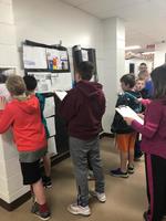6th graders complete "Refugee" project