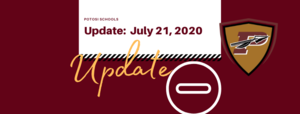 School Reopening Update: July 21, 2020